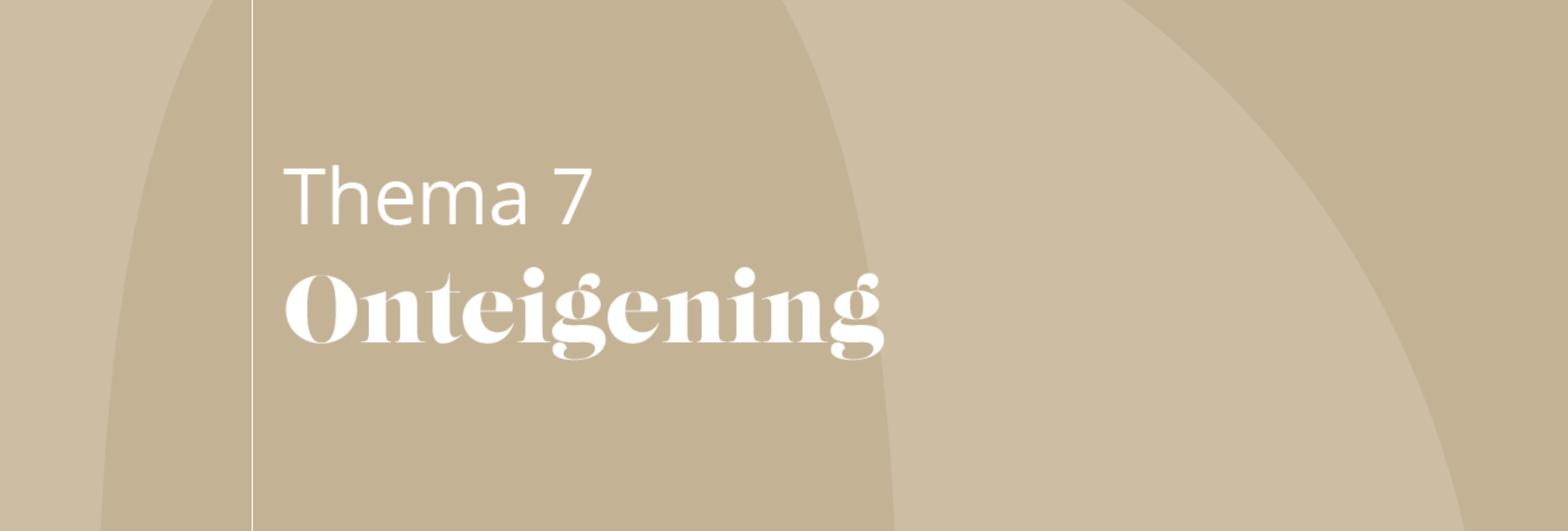 Thema 7: Onteigening