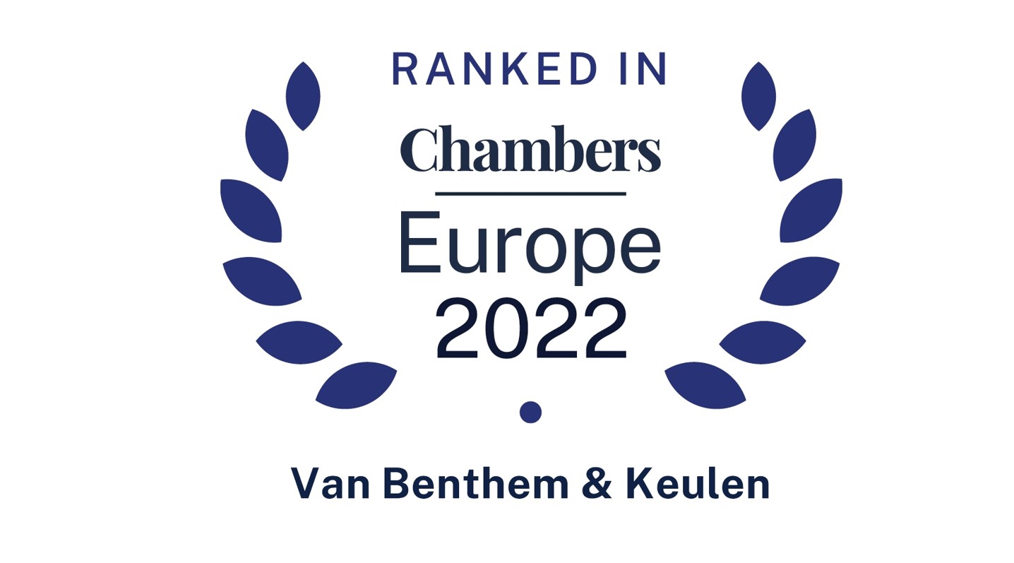 Rankings Van Benthem & Keulen in Chambers Europe 2022