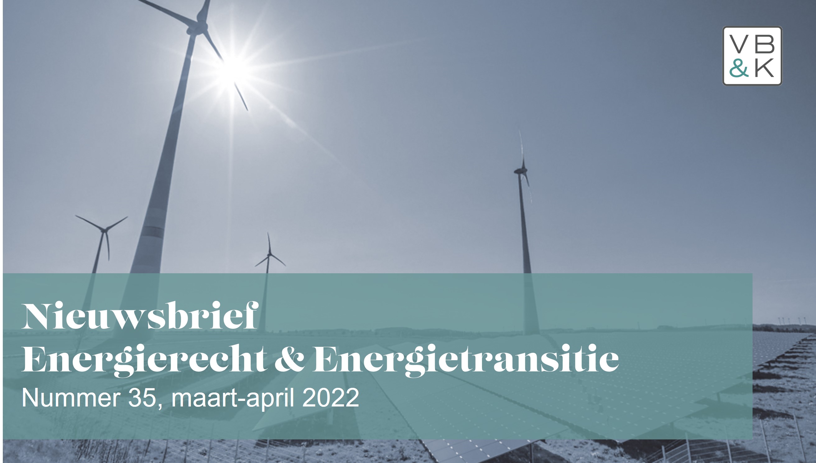 Nieuwsbrief Energierecht en energietransitie