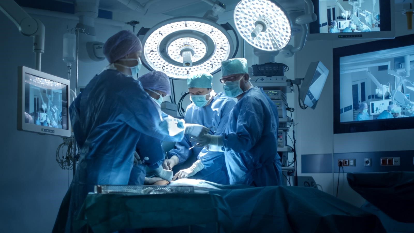 Orgaandonatie artsen opereren de patiënt
