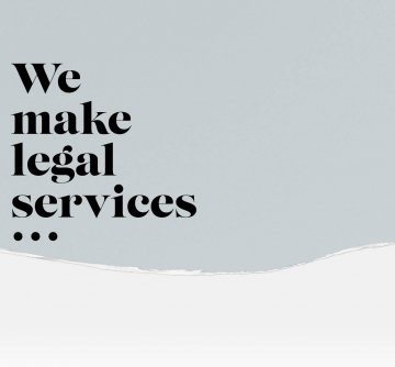 We make legal services