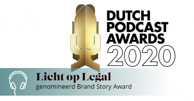 Licht op Legal genomineerd voor de Dutch Podcast Awards 2020